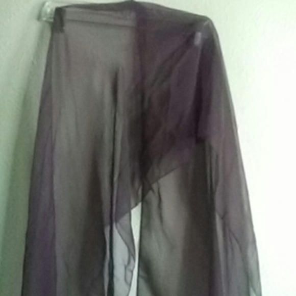 Sheer long scarf - Picture 3 of 6